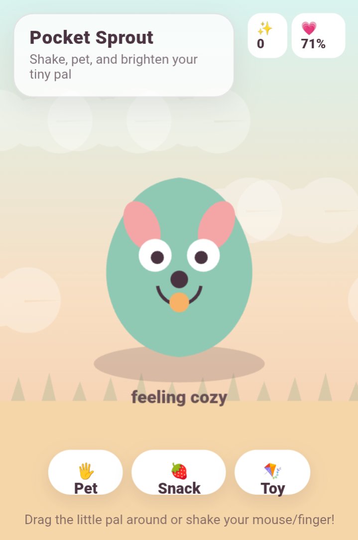 Pocket Sprout screenshot