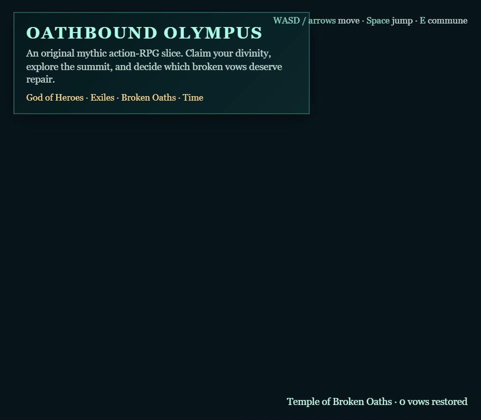 Oathbound Olympus screenshot