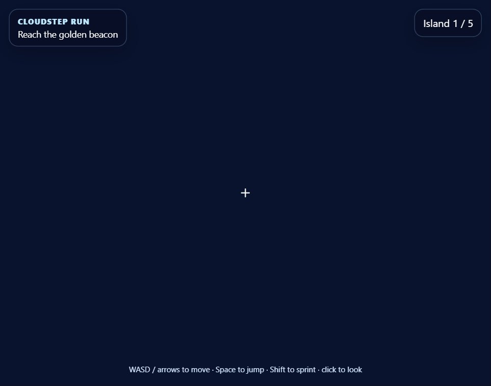 Cloudstep Run screenshot