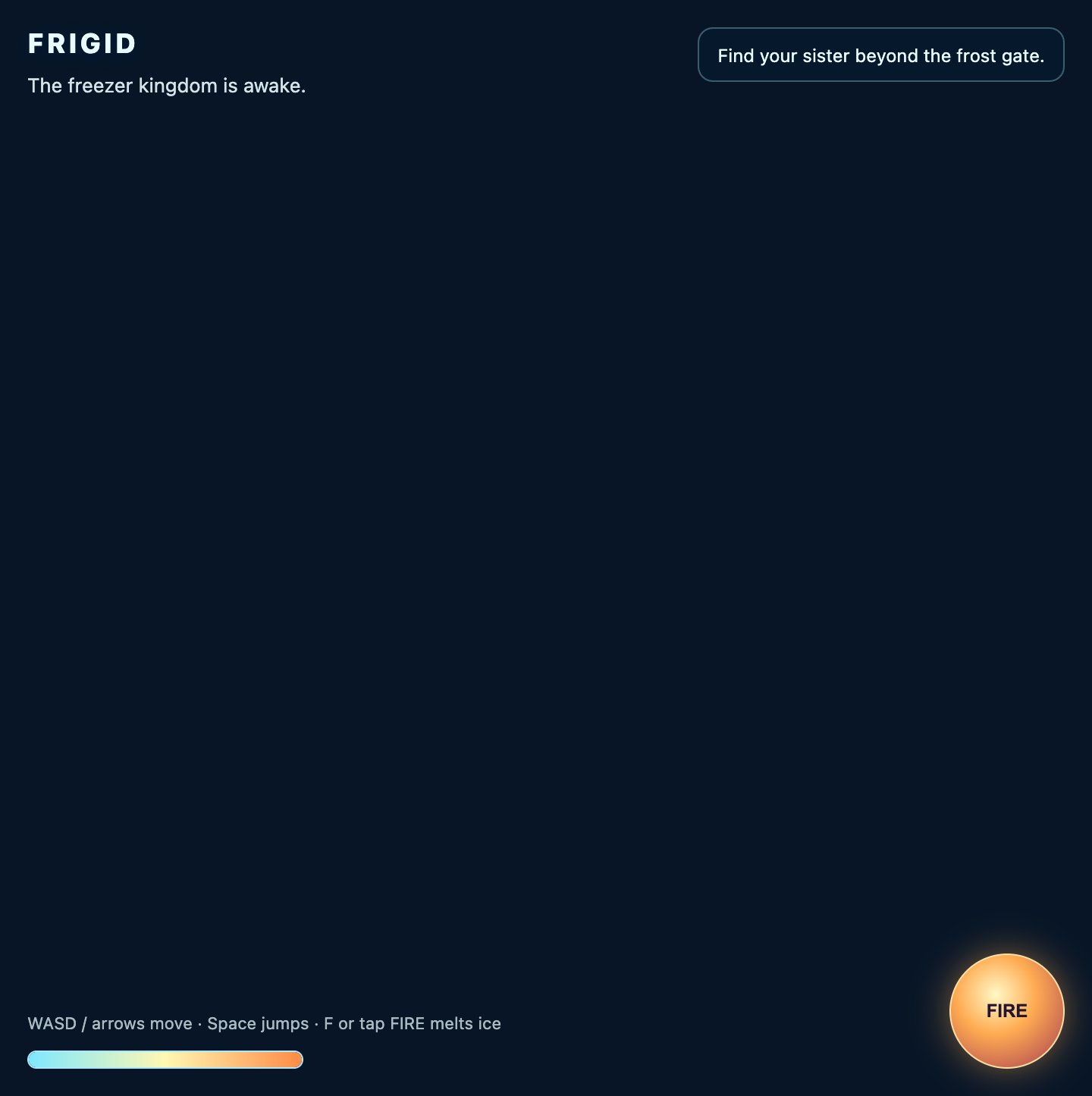 Frigid screenshot