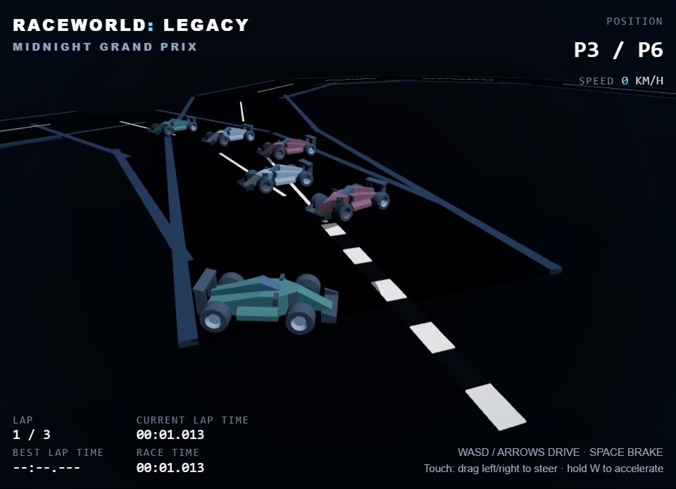 RACEWORLD: LEGACY screenshot