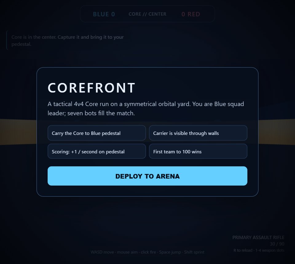 Corefront screenshot