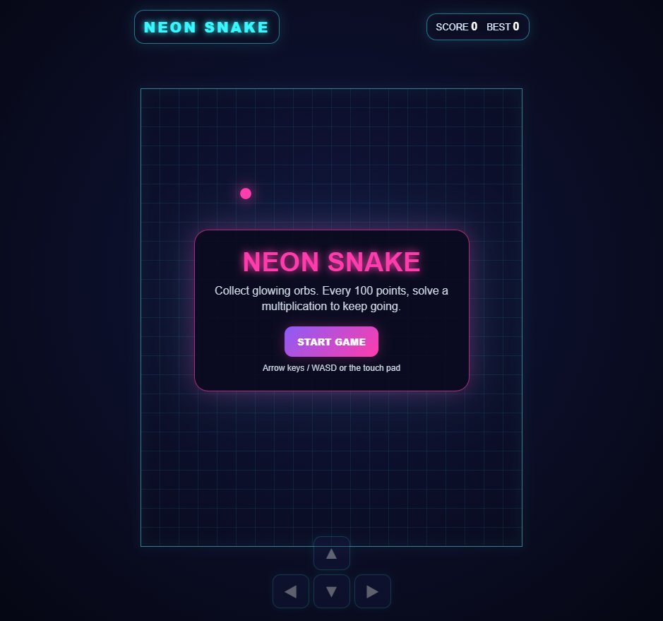 Neon Snake screenshot