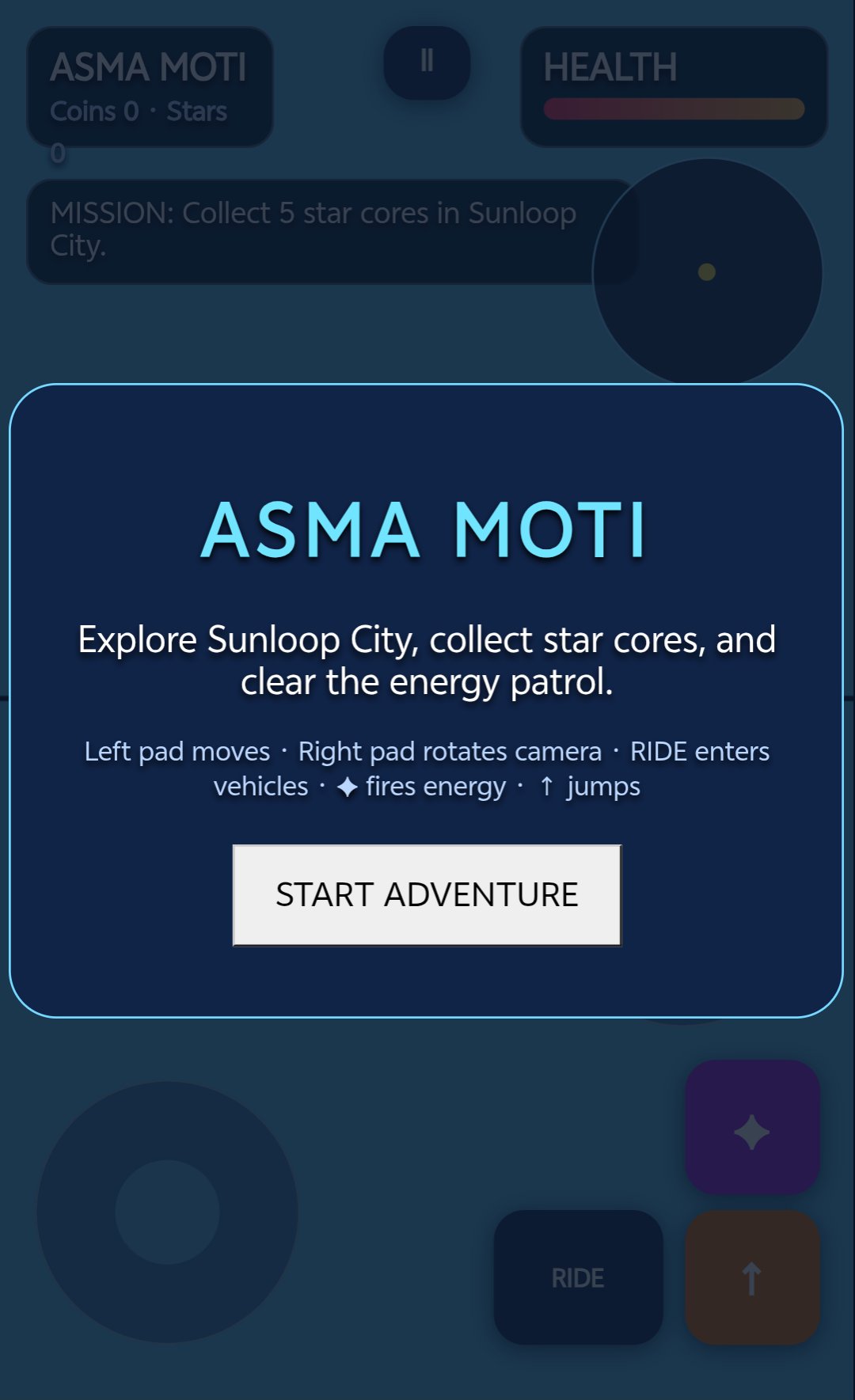 ASMA MOTI screenshot