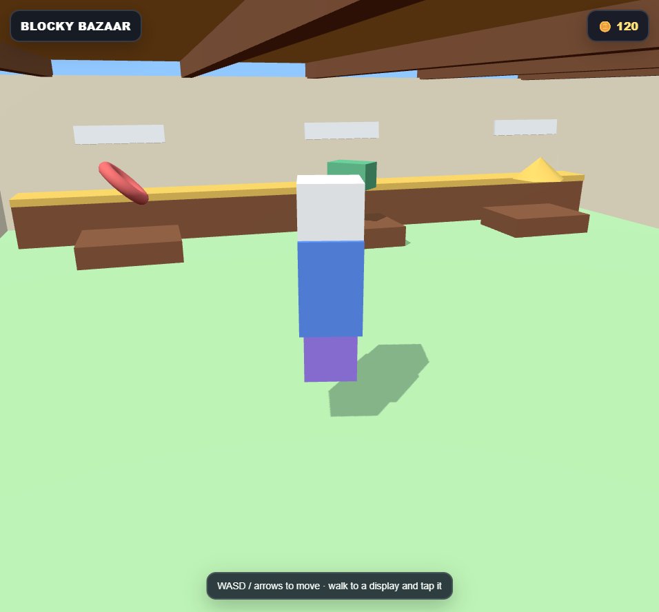 Blocky Bazaar screenshot