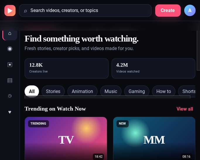 Watch Now screenshot