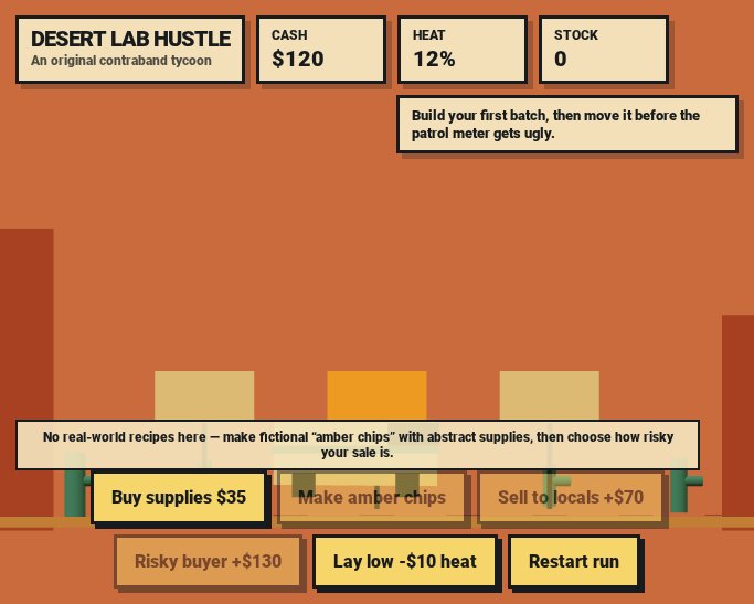 Desert Lab Hustle screenshot