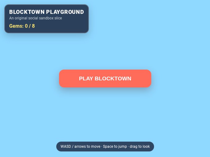 Blocktown screenshot