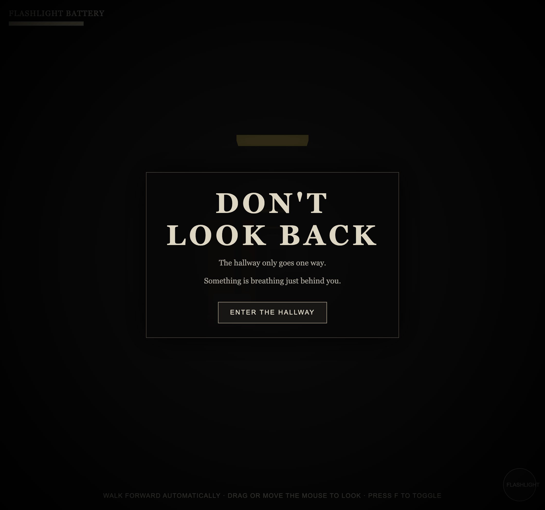 Don't Look Back screenshot