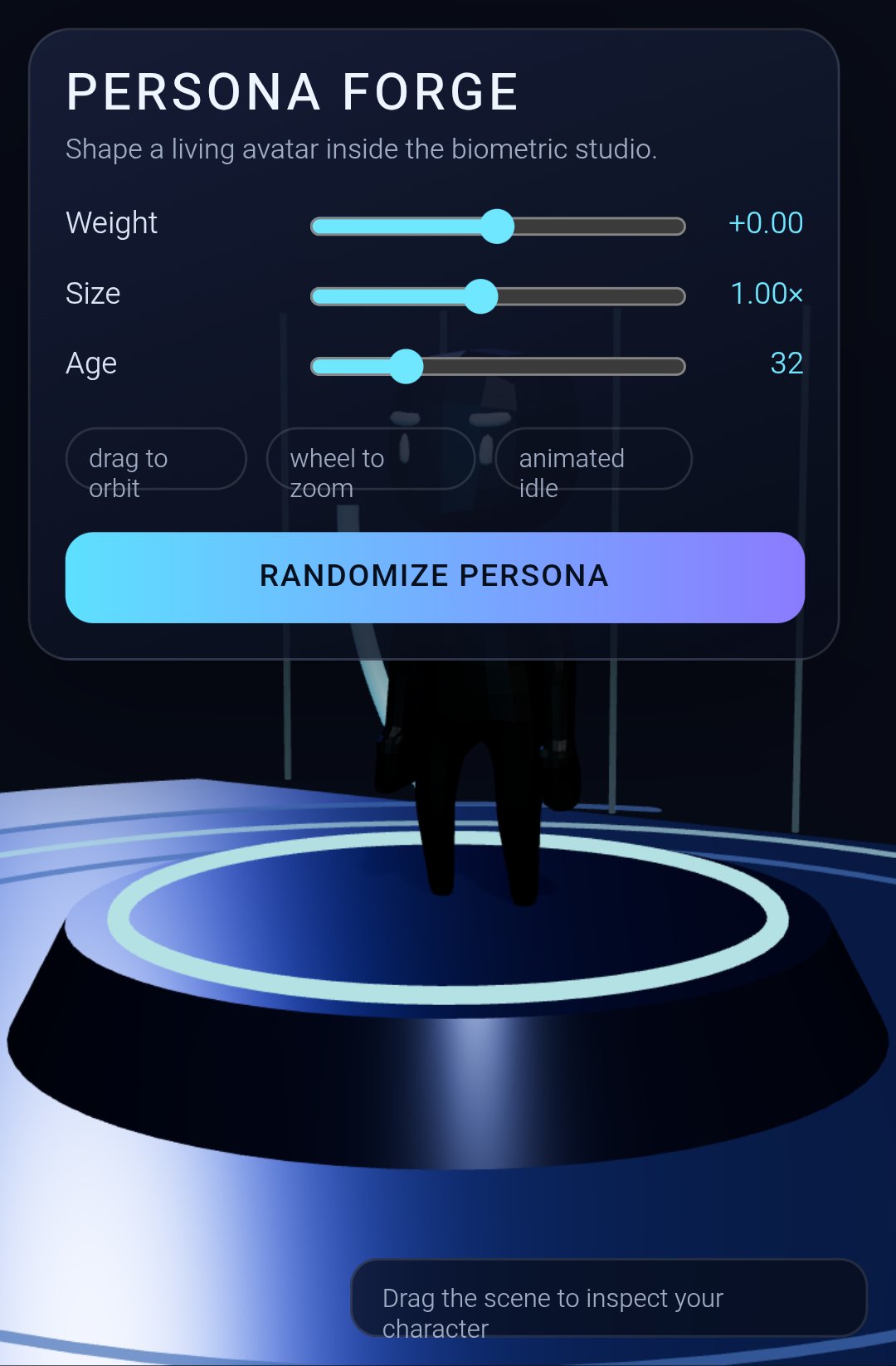 Persona Forge screenshot