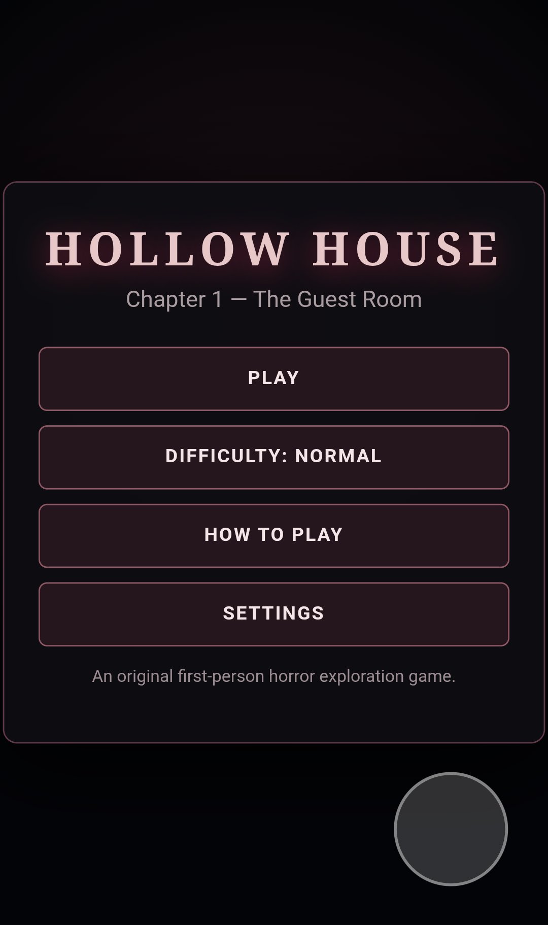 Hollow House screenshot