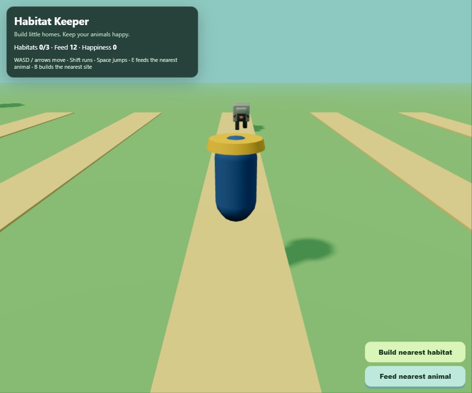 Habitat Keeper screenshot