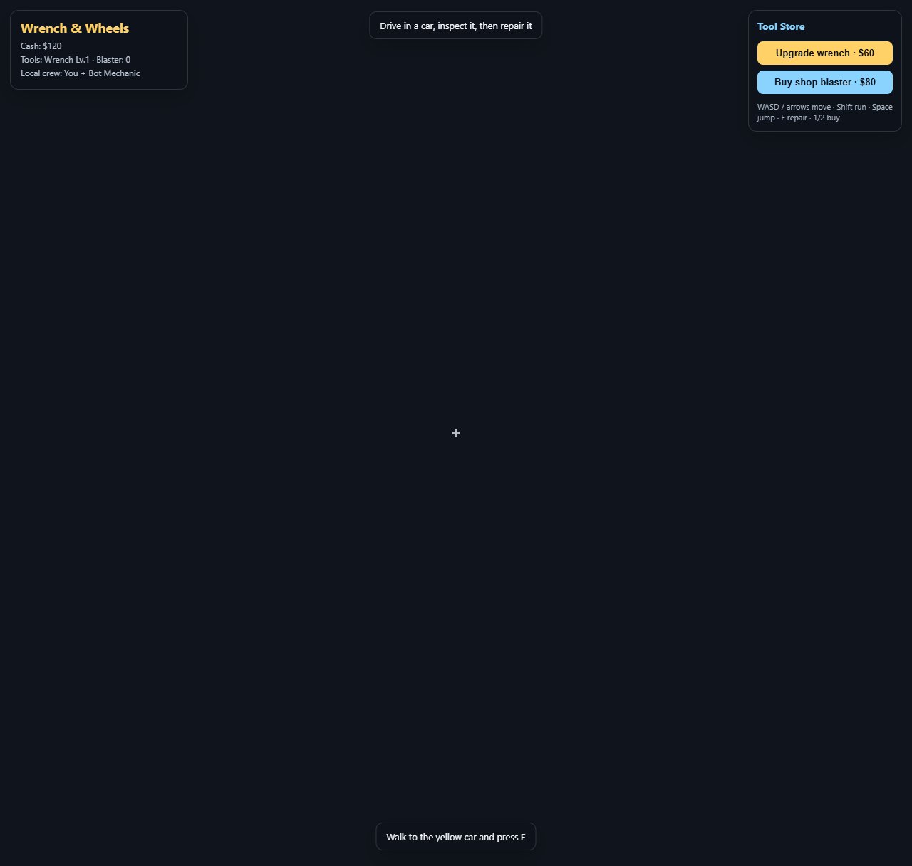 Wrench Wheels screenshot
