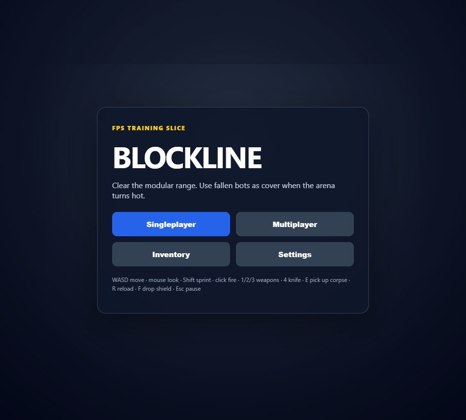 Blockline screenshot