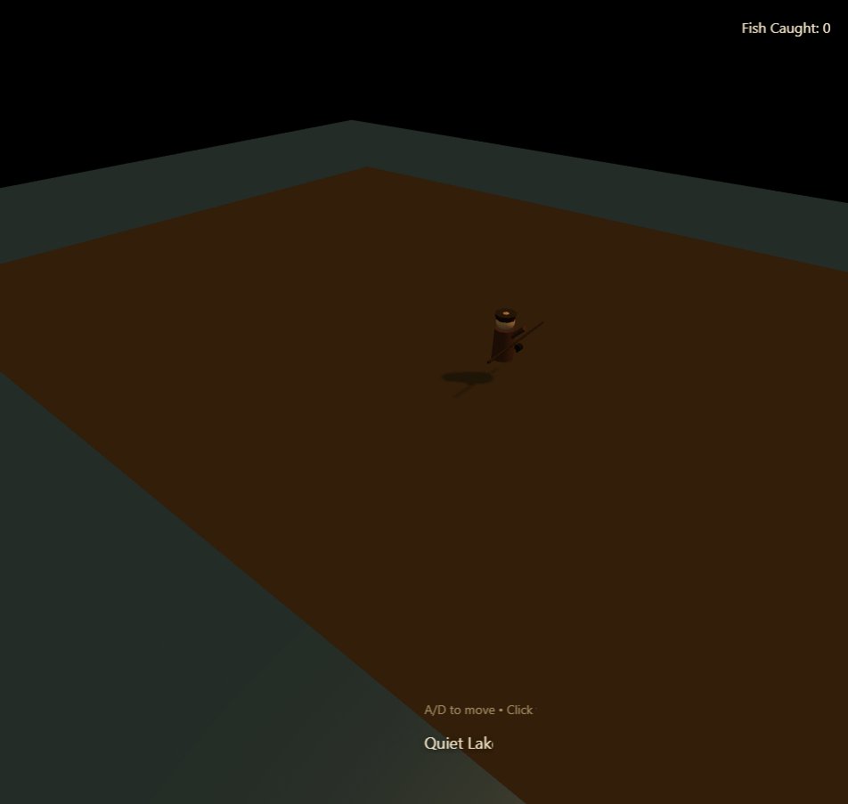 Quiet Lake Fishing screenshot