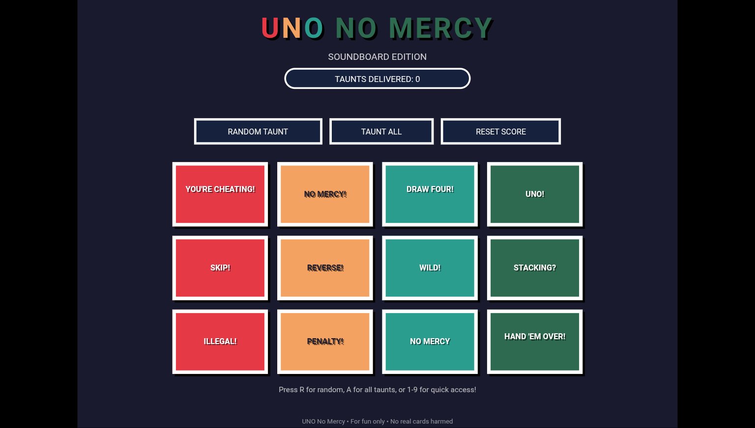 UNO No Mercy