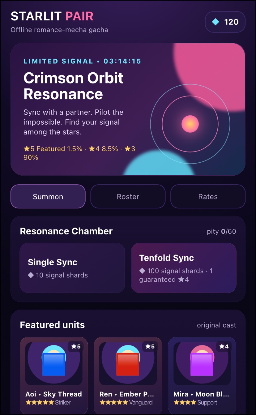 Starlit Pair screenshot