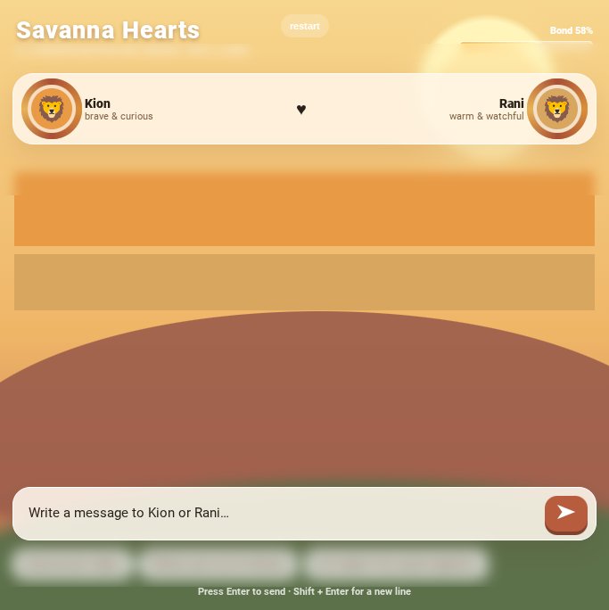 Savanna Hearts
