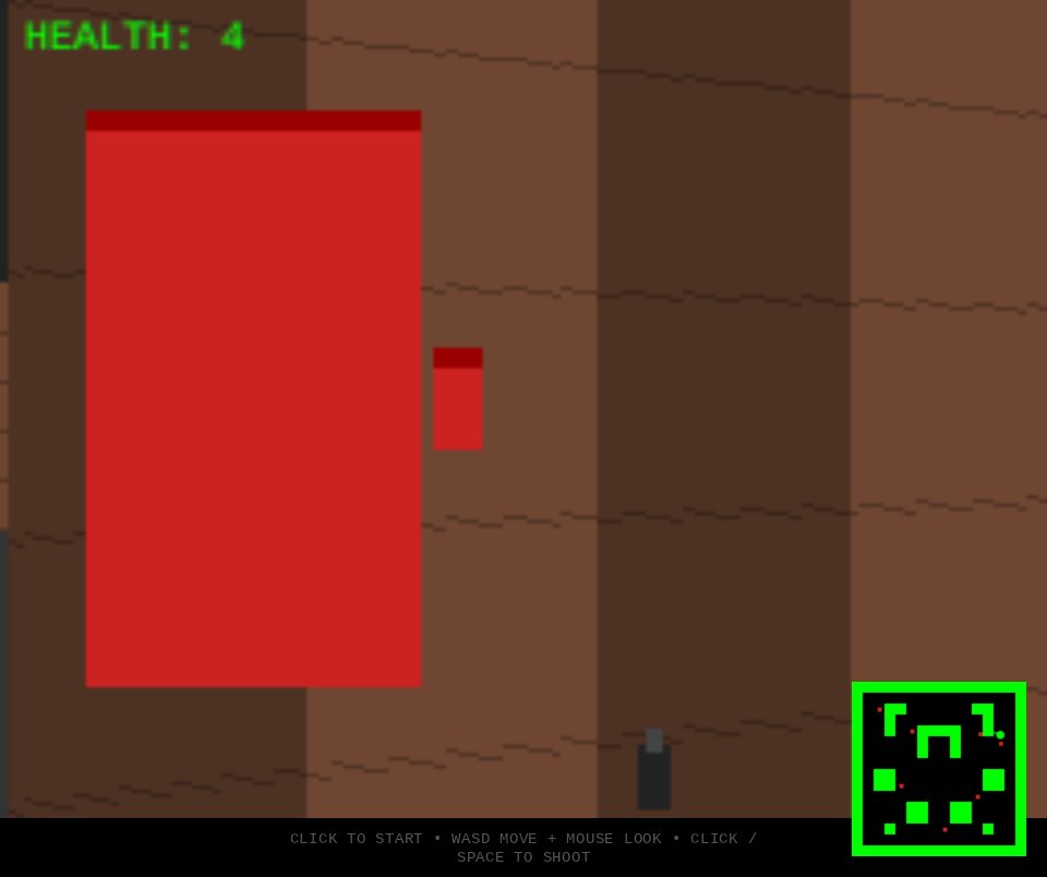 2d raycasting shooter screenshot