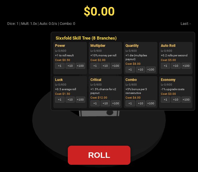 Sixxfold screenshot