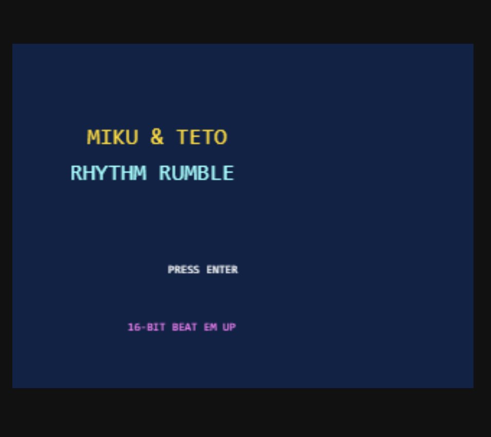 Miku & Teto: Rhythm Rumble screenshot