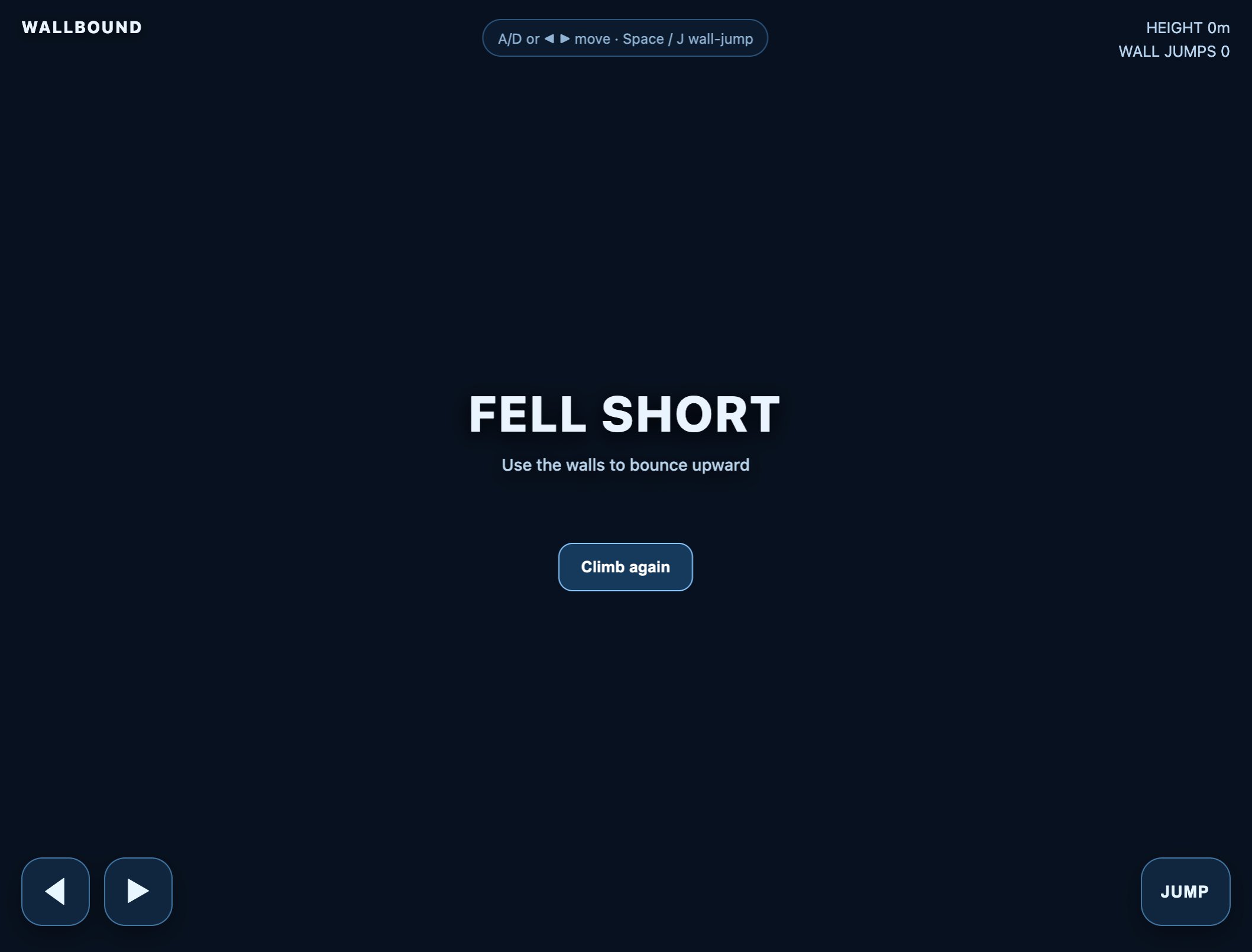 Wallbound screenshot
