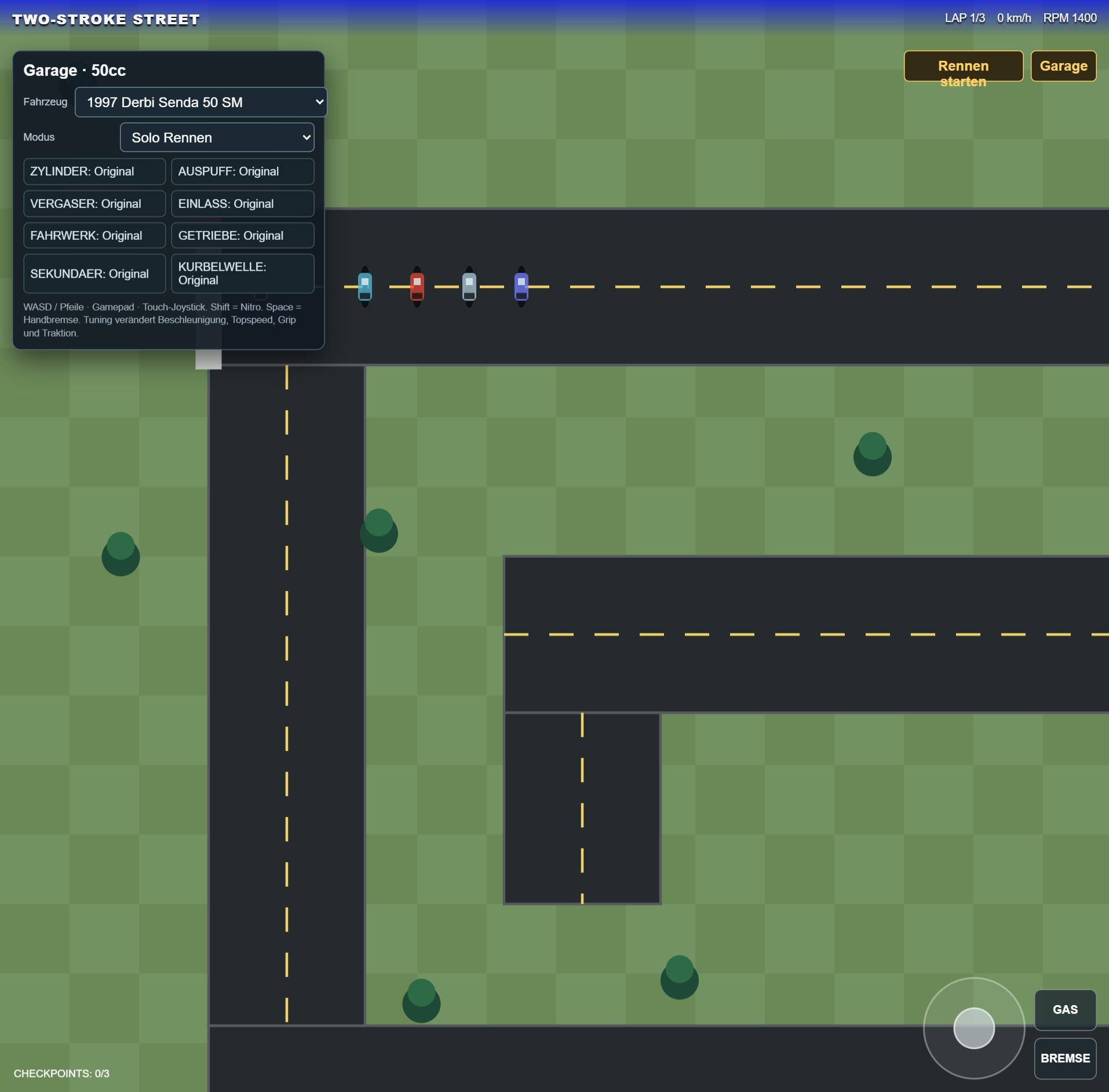 Two-Stroke Street screenshot