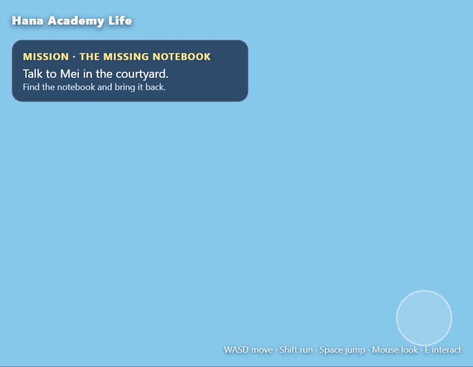 Hana Academy Life