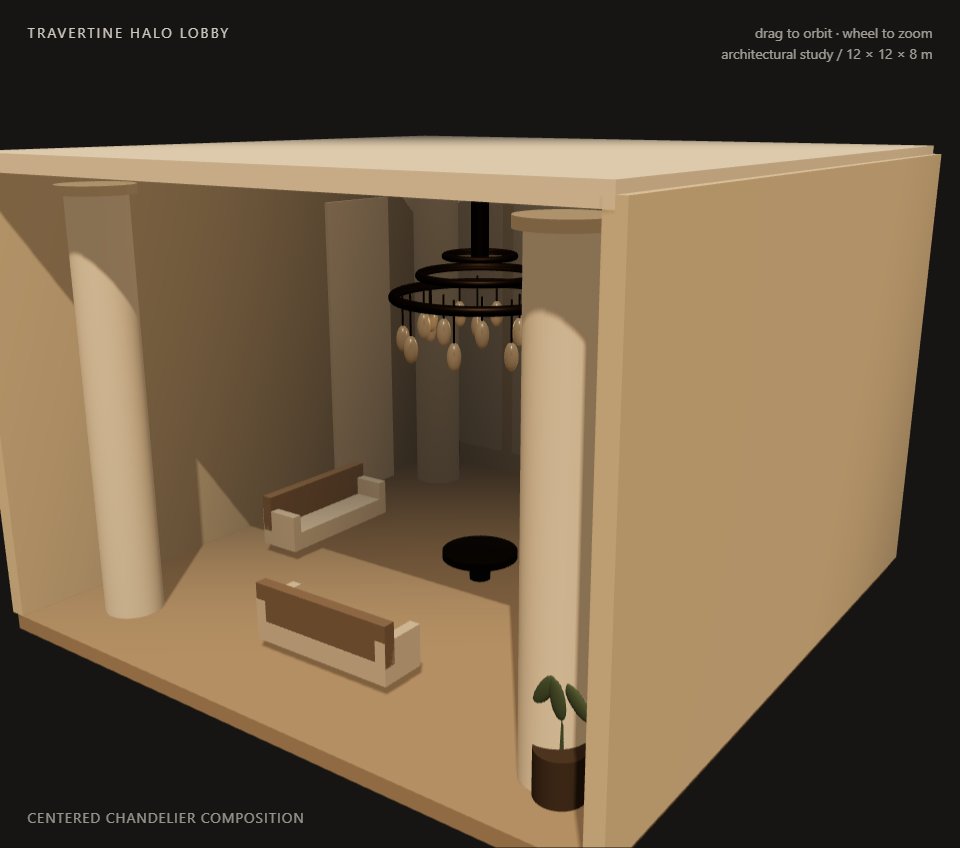 Travertine Halo screenshot