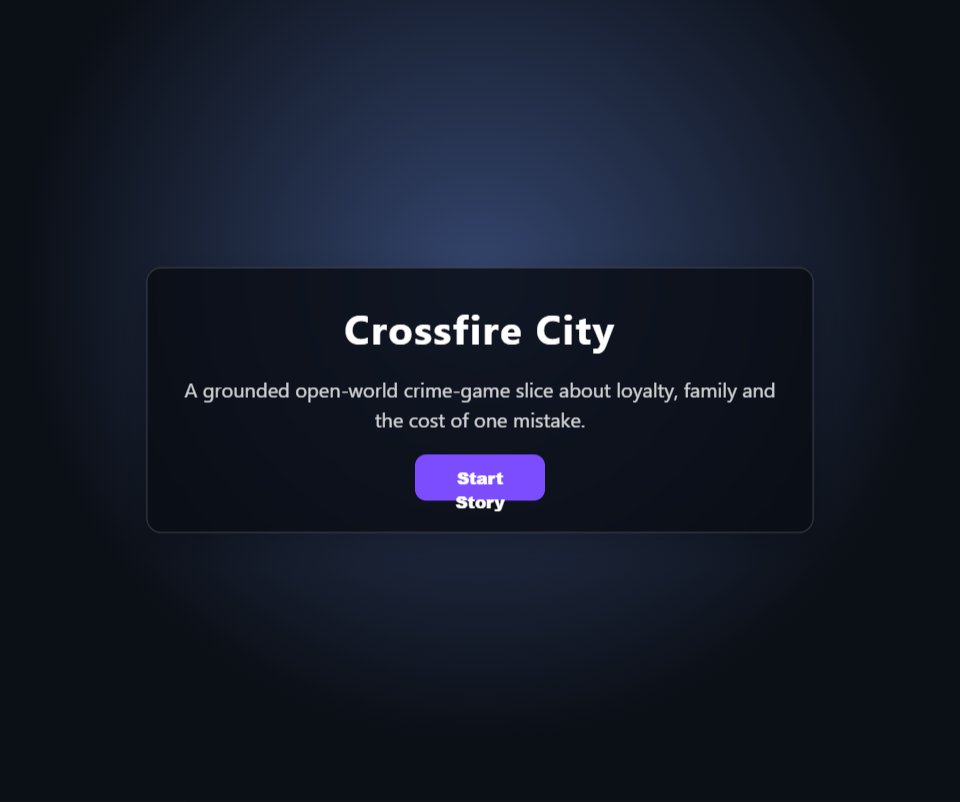Crossfire City screenshot