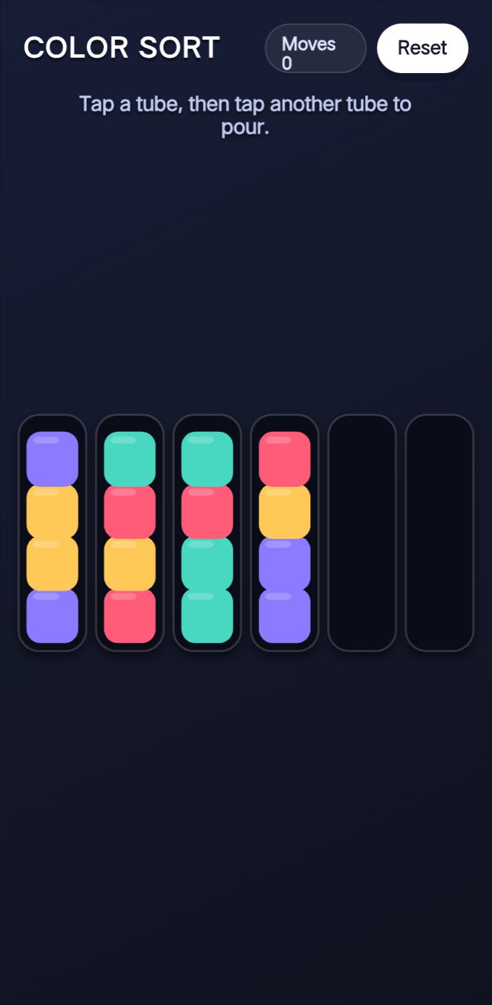 Color Sort screenshot