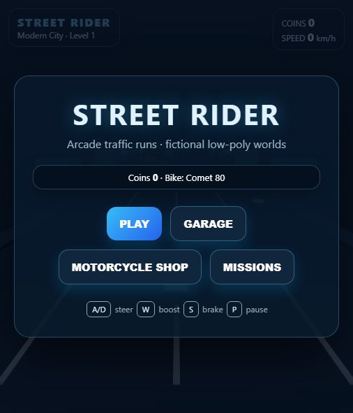 Street Rider screenshot