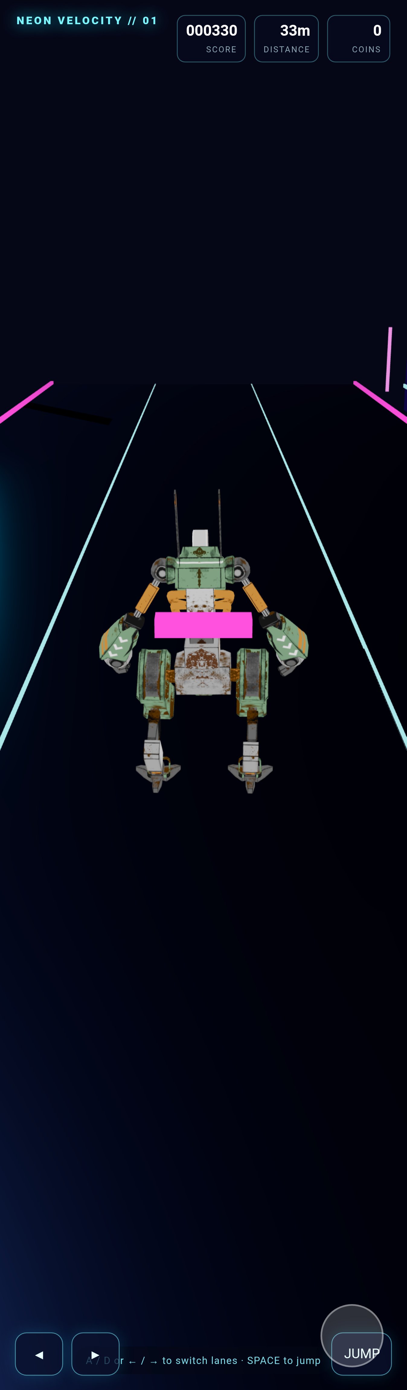 Neon Velocity screenshot