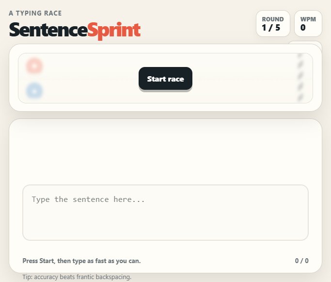 Sentence Sprint