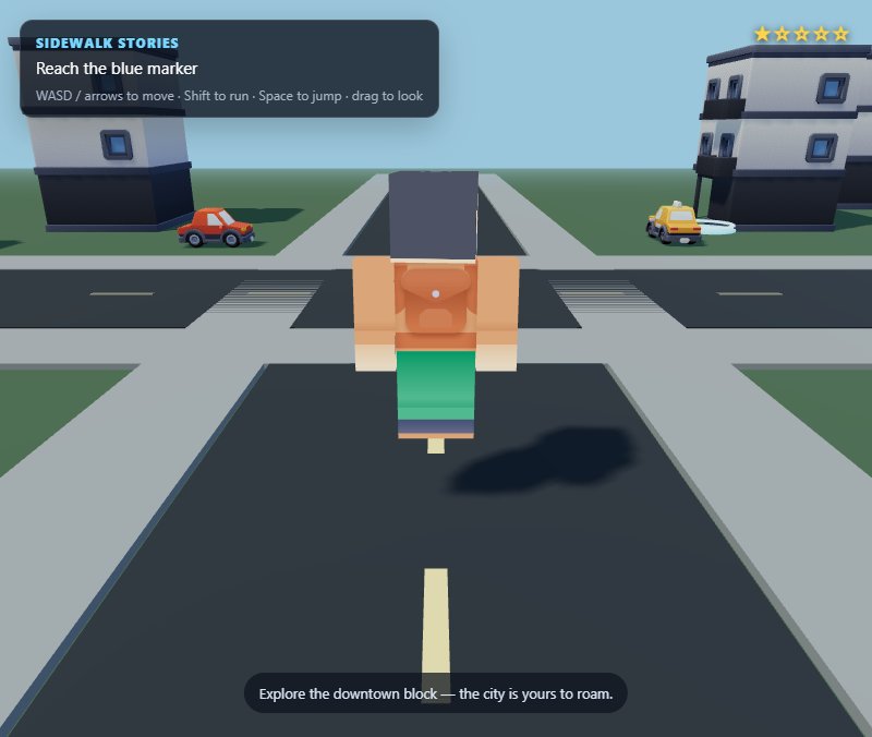 Sidewalk Stories screenshot