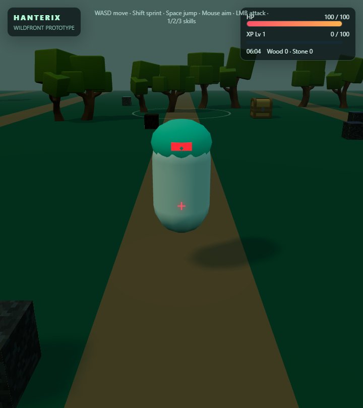 HANTERIX screenshot