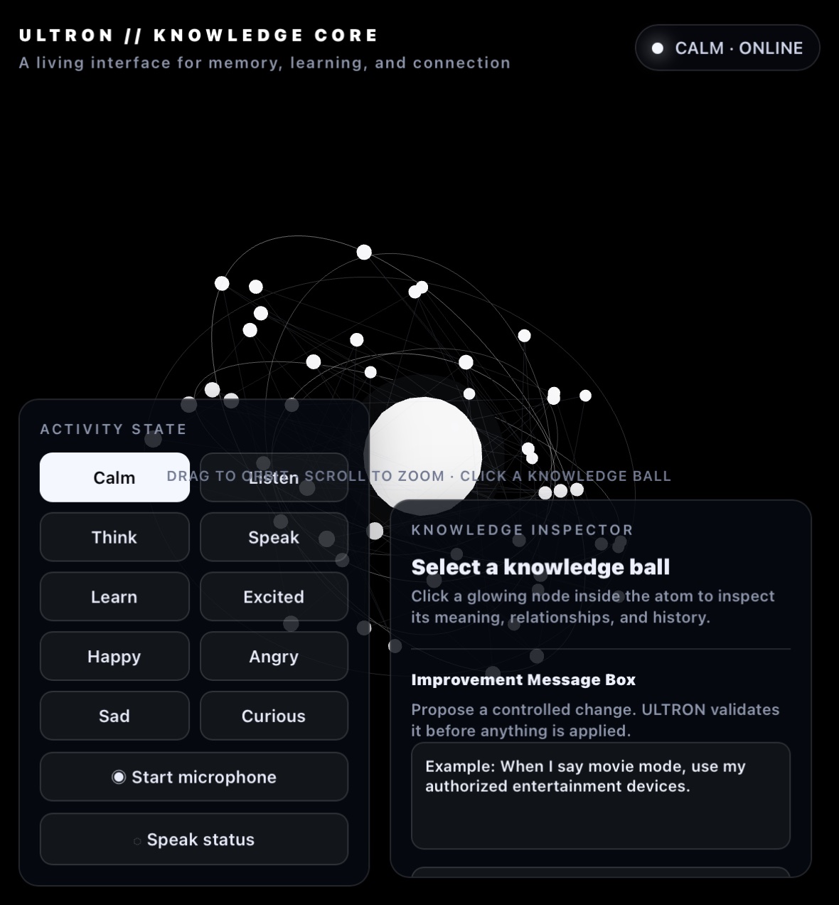 ULTRON Core screenshot