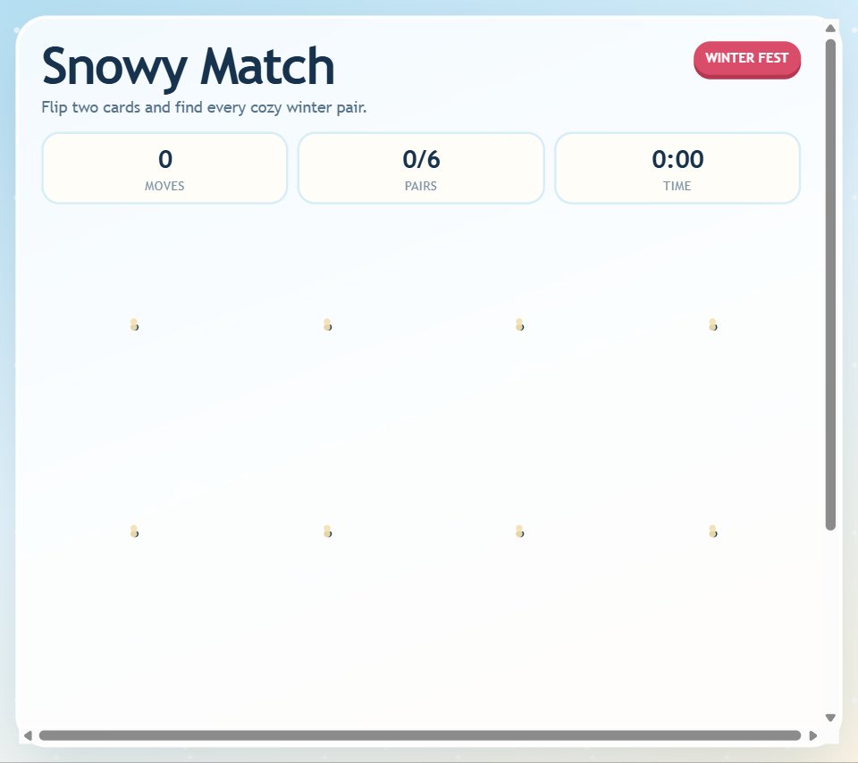 Snowy Match screenshot