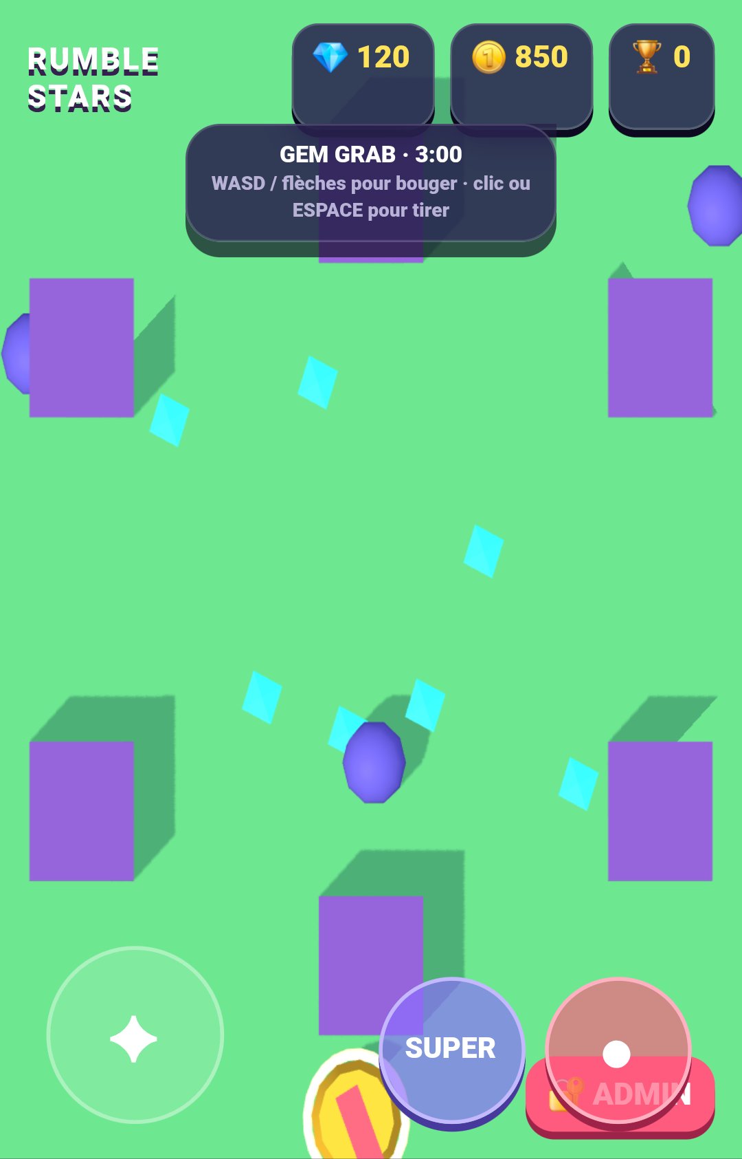RUMBLE STARS screenshot