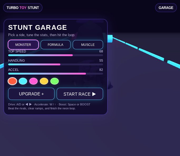 Turbo Toy Stunt screenshot