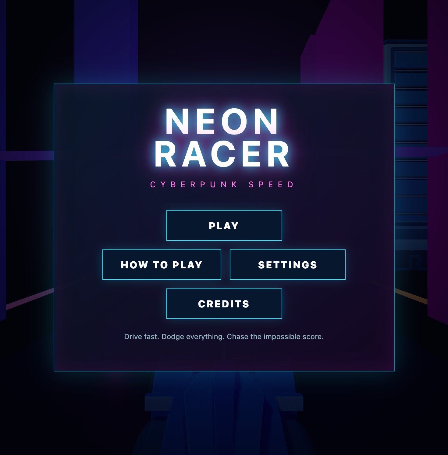 Neon Racer screenshot
