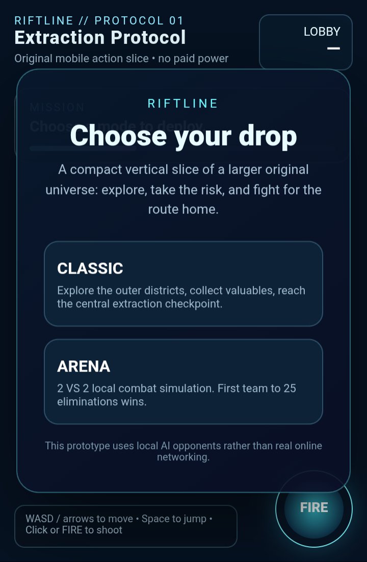 Riftline screenshot
