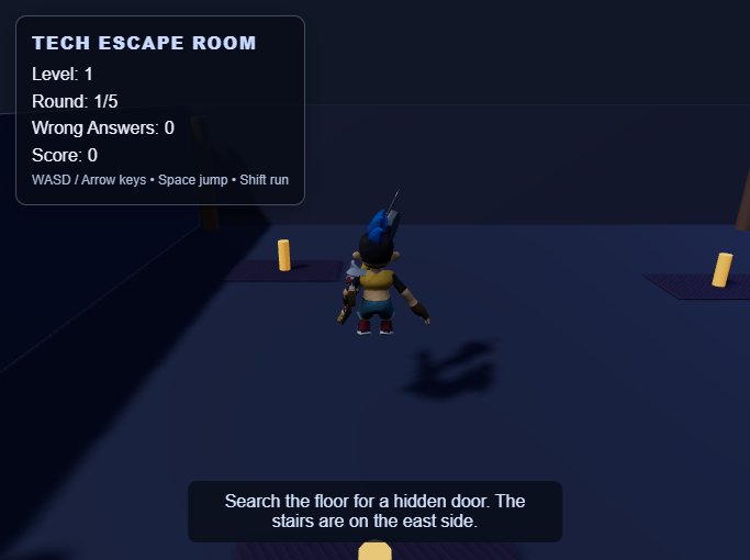 Tech Escape Room screenshot