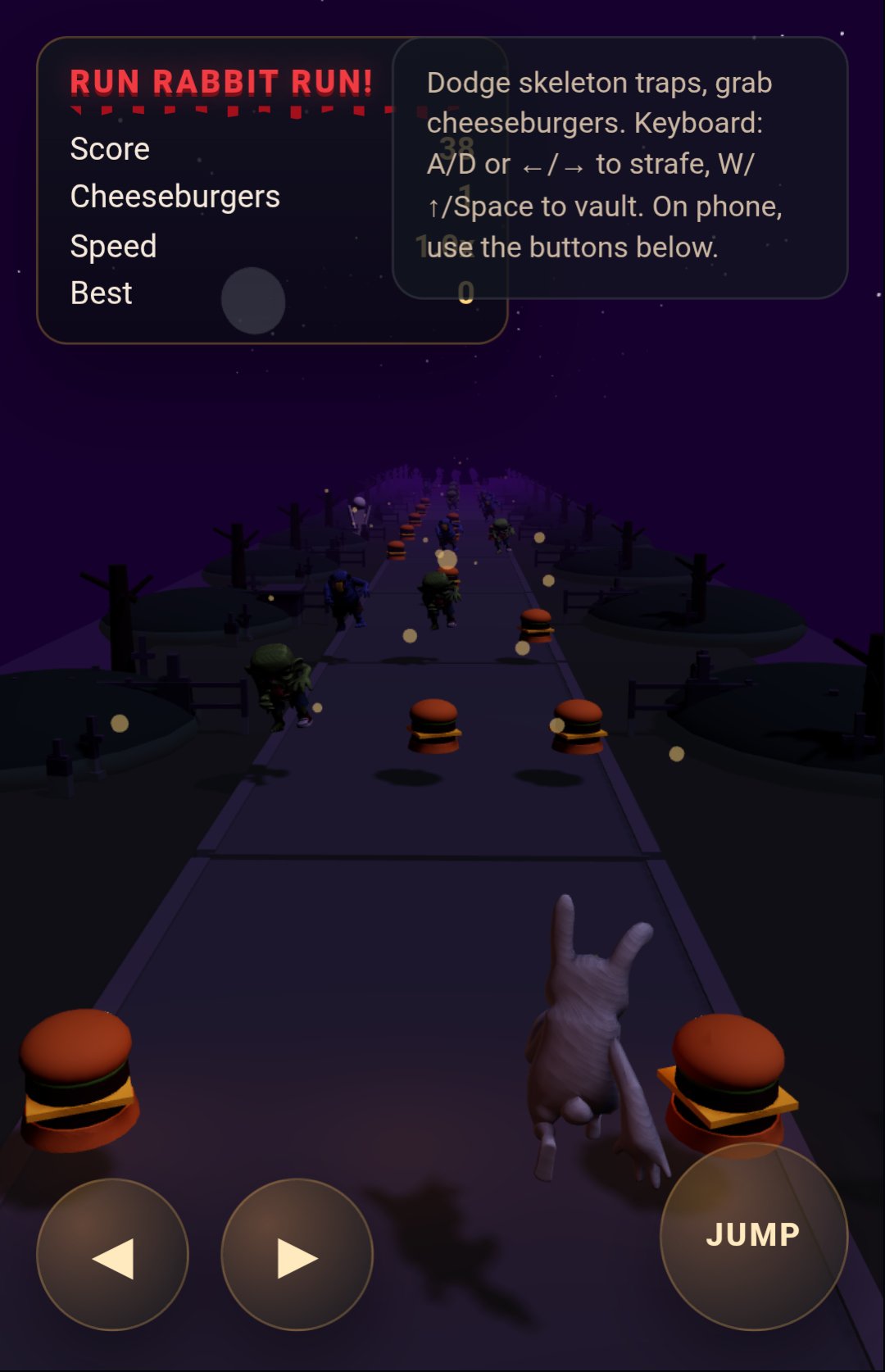 Remix of RUN RABBIT RUN! screenshot