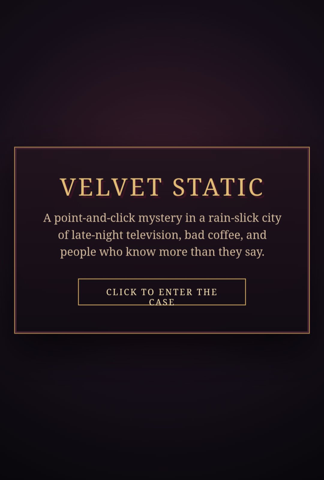 Velvet Static screenshot