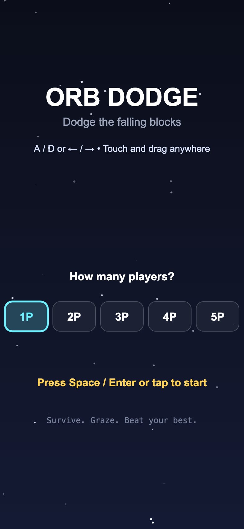 Asteroid Dodge screenshot