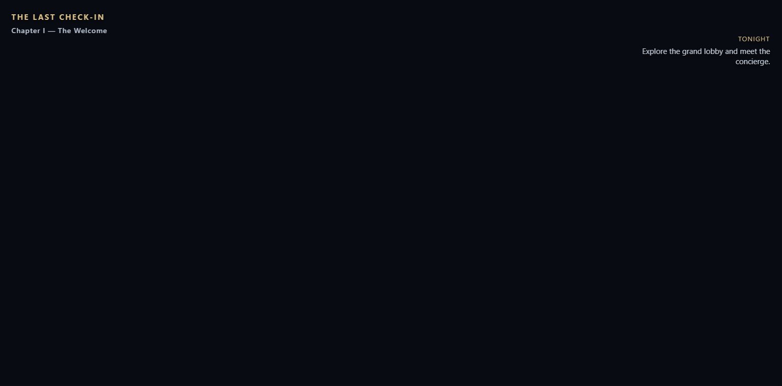The Last Check-In screenshot