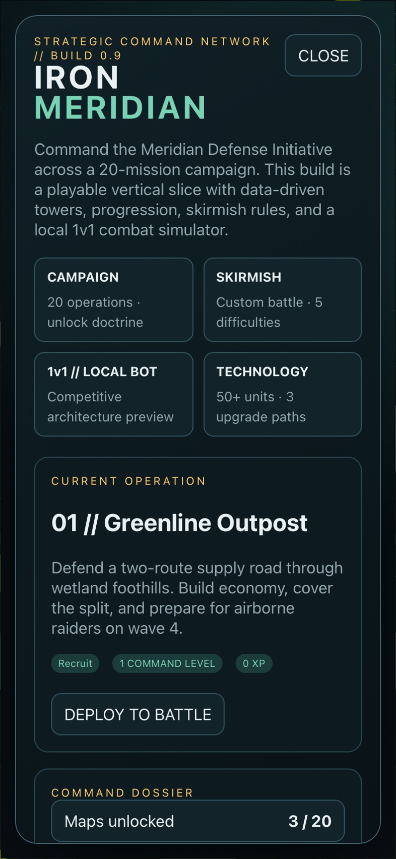 Iron Meridian screenshot