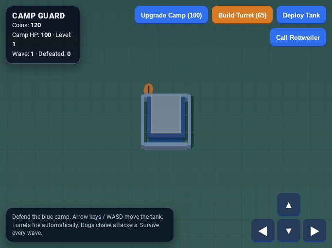 Camp Guard screenshot