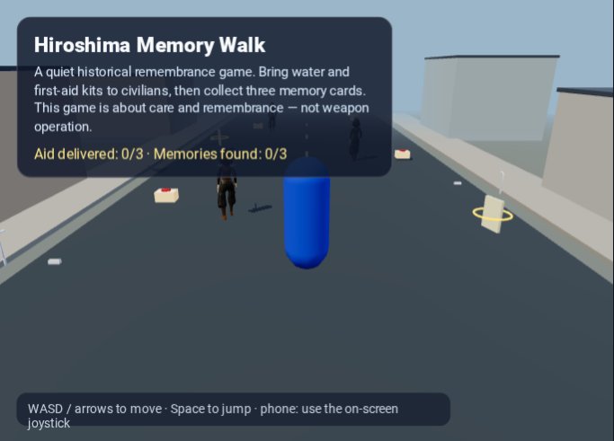 Hiroshima Shelter Run screenshot